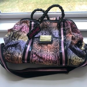 Betsey Johnson Multicolor Weekender Bag